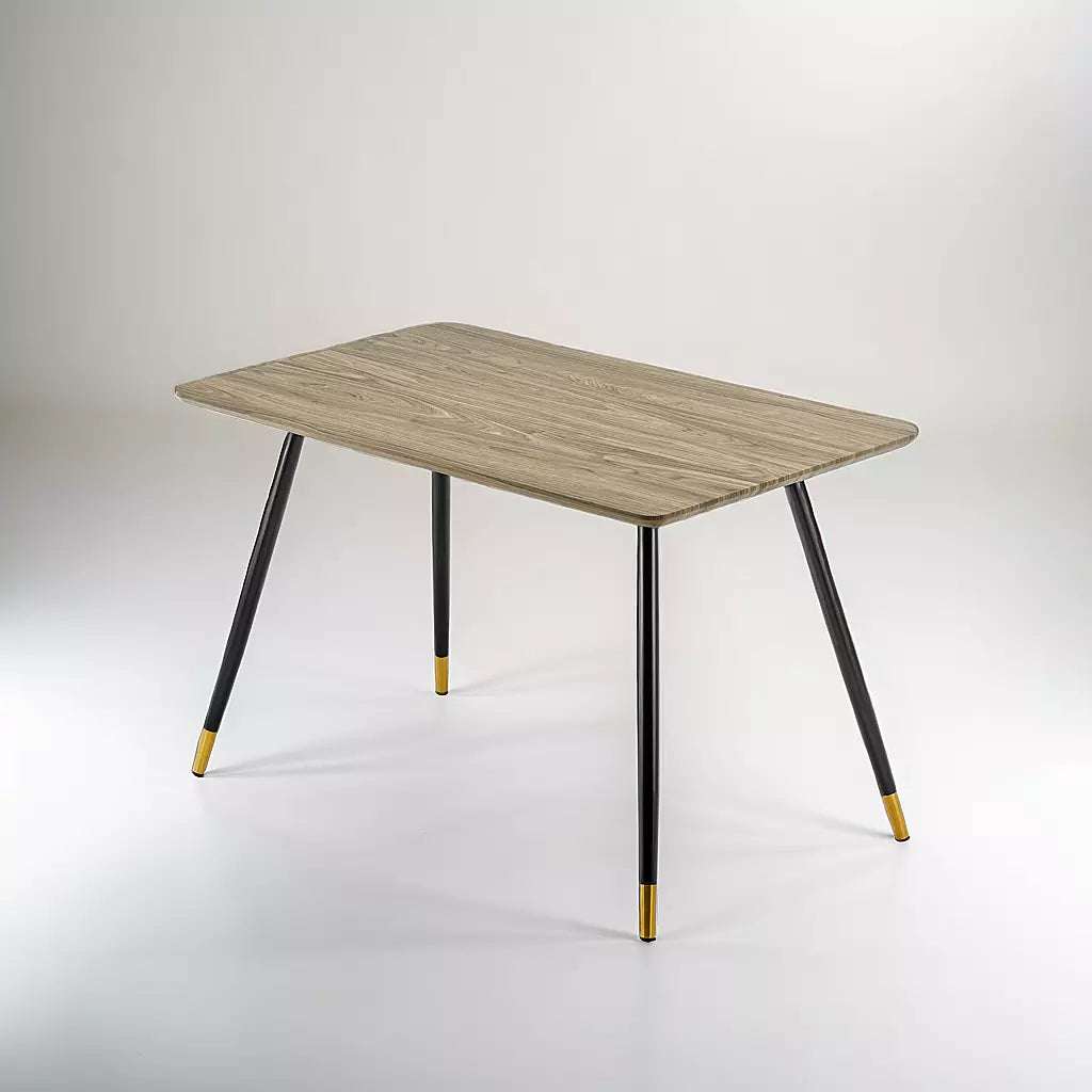 COMBINATIE DEAL - Ziya Micro Suède Stoelen in set van 4 + Maki Eettafel