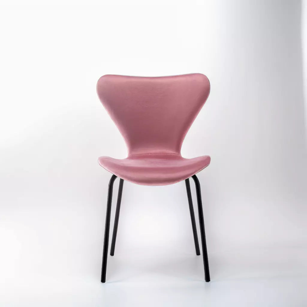 COMBINATIE DEAL - Femme Rosé Vlinderstoelen in set van 4 + Maki Eettafel