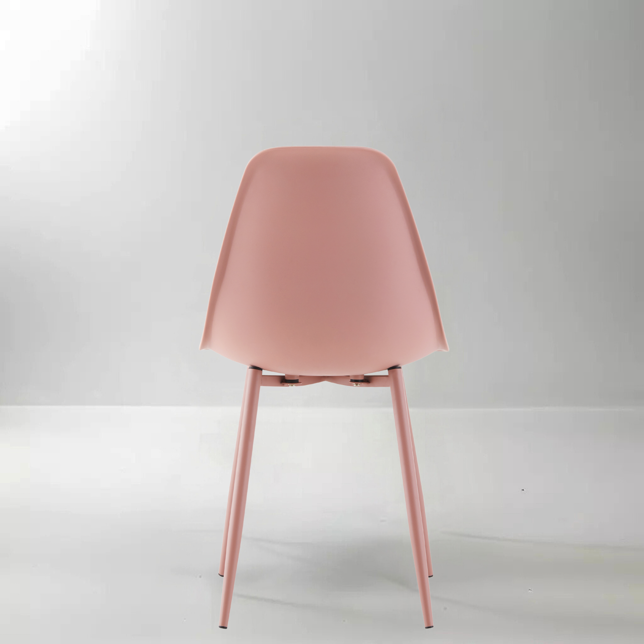 COMBINATIE DEAL - Jazz Stoelen Rosé in set van 4 + Maki Eettafel