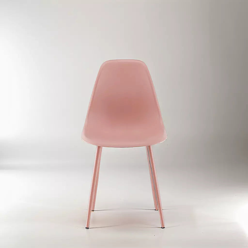 COMBINATIE DEAL - Jazz Stoelen Rosé in set van 4 + Maki Eettafel